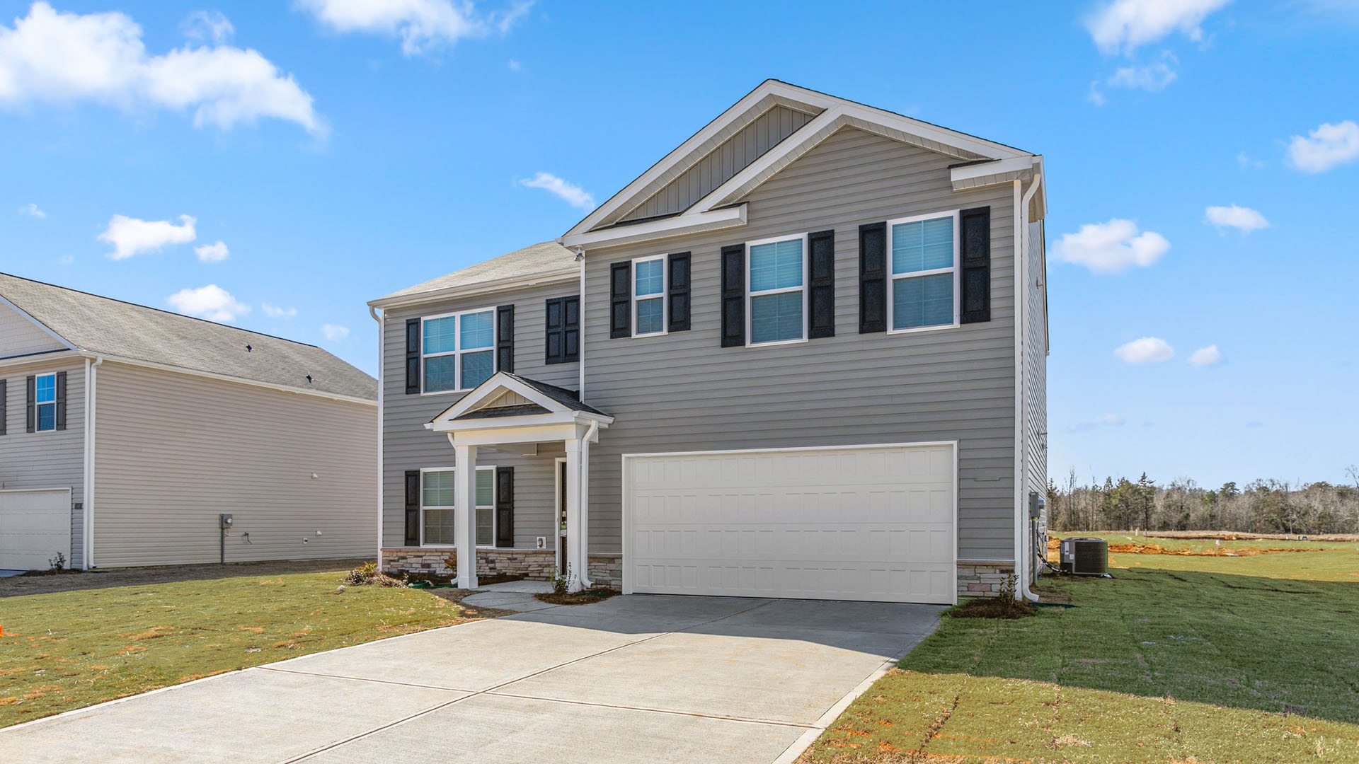 gray siding