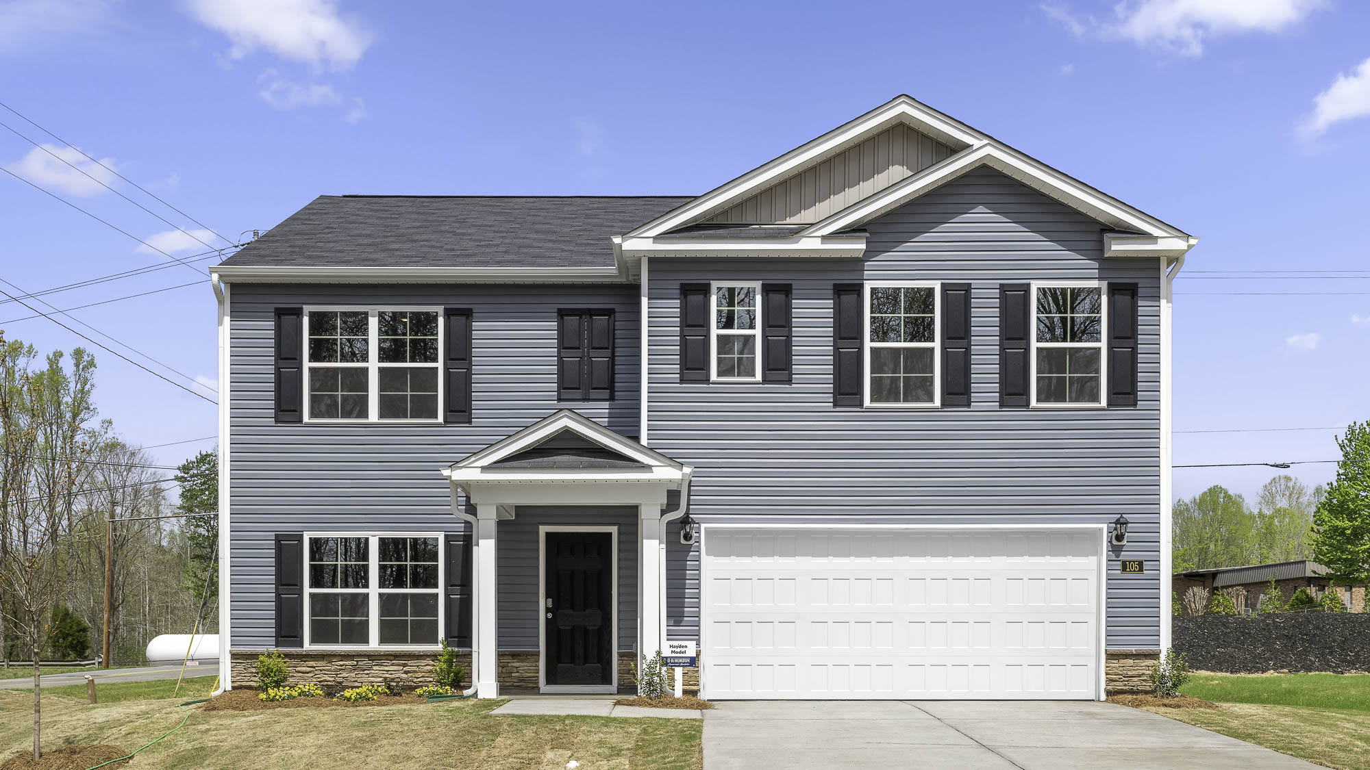 Exterior 2 story home