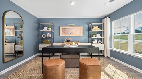 office with french doors