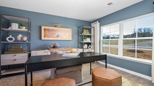 office with french doors