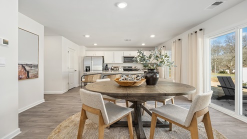 breakfast area