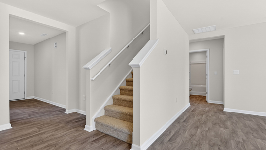 view of staircase