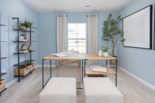 office with carpet