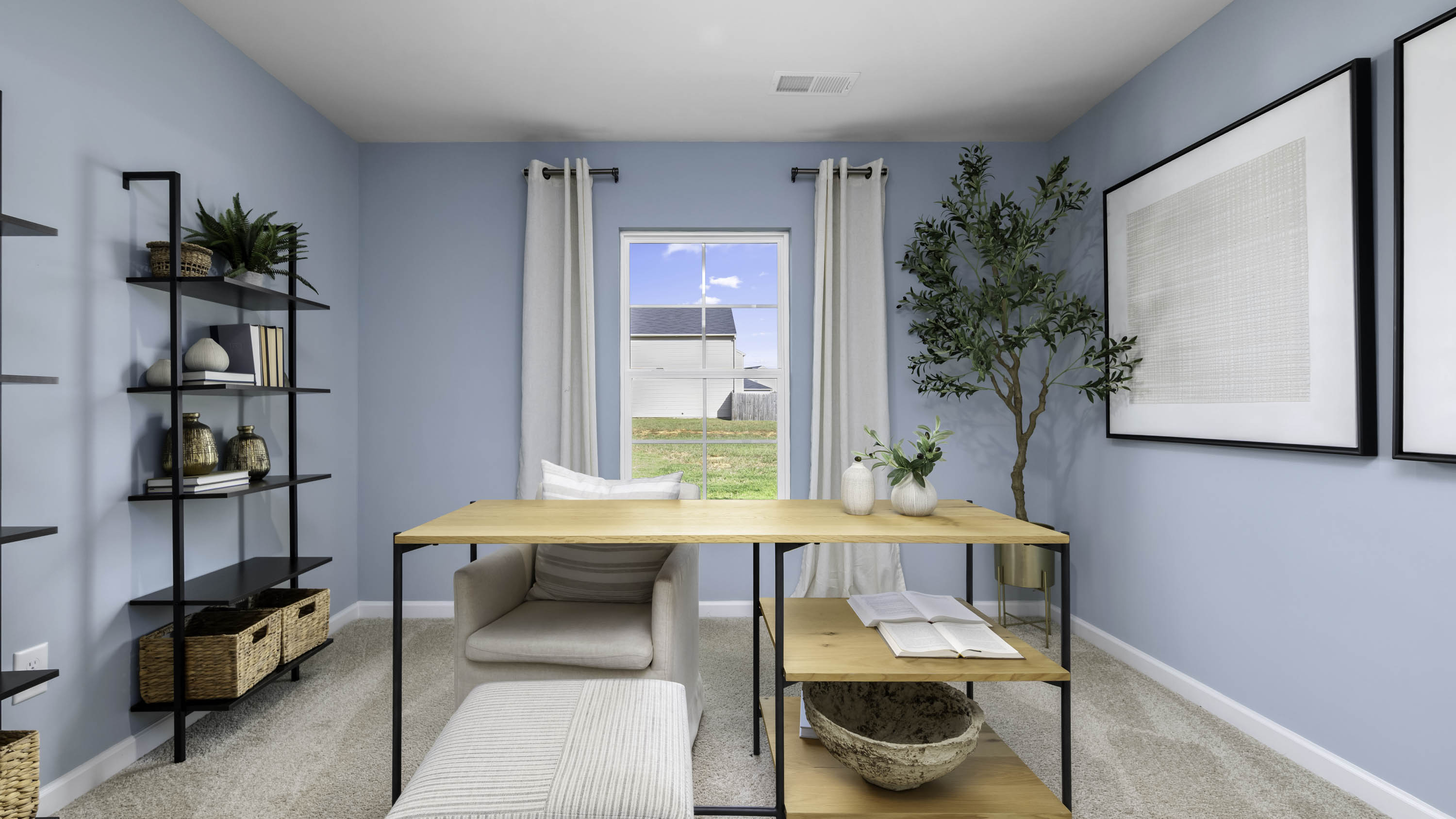 study with window