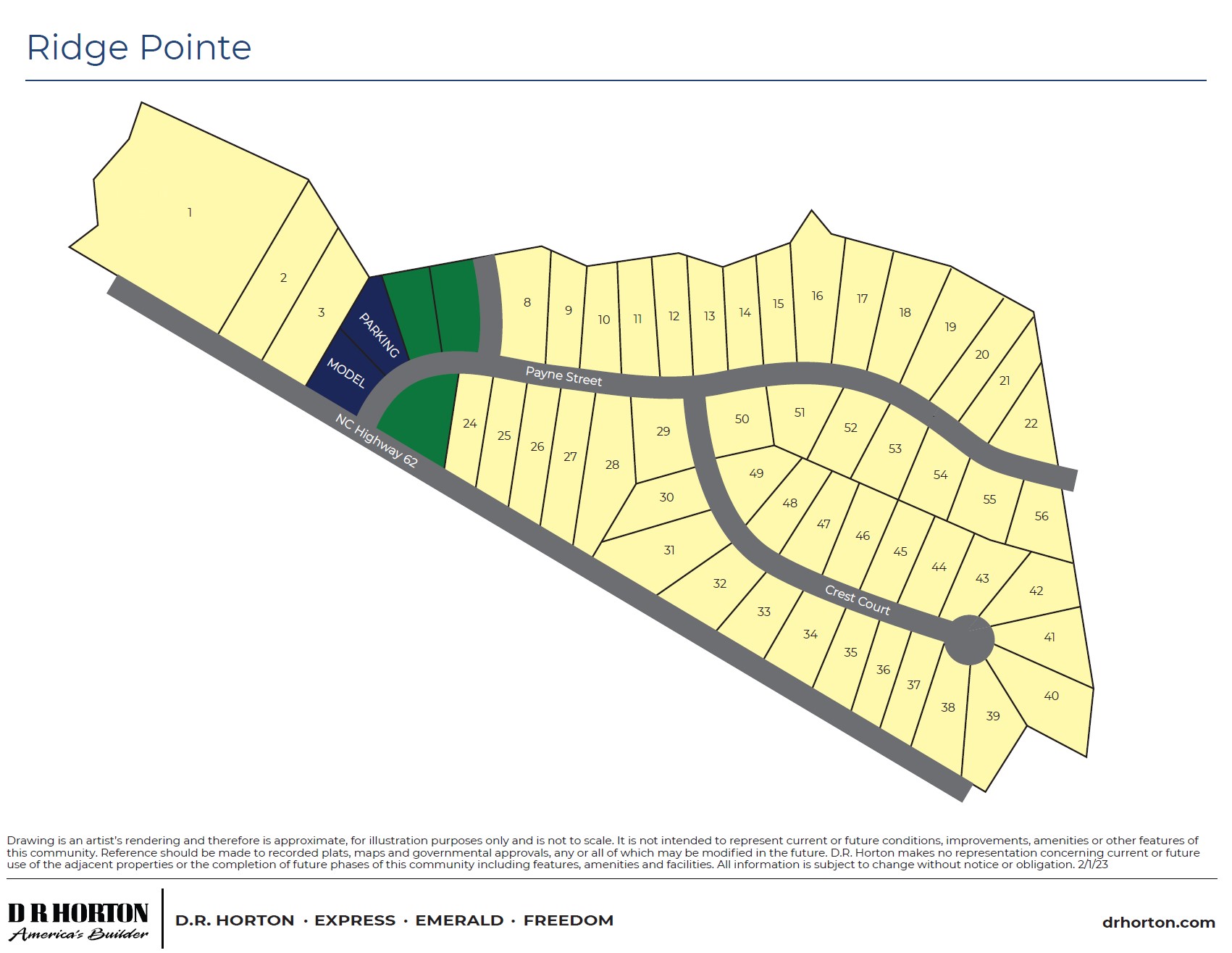 Static Lot Map