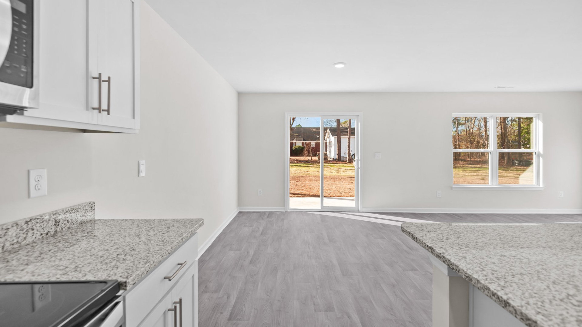 dining area next to kitchen