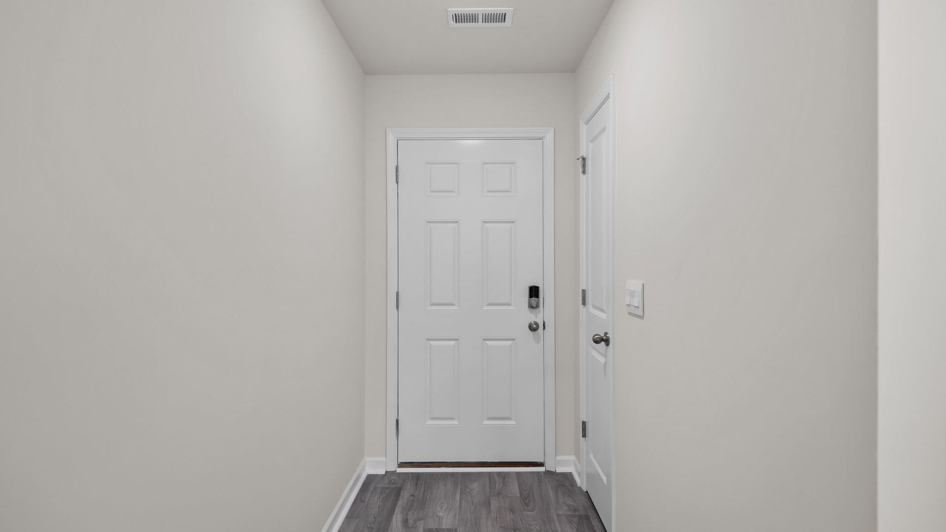 front door from the entryway