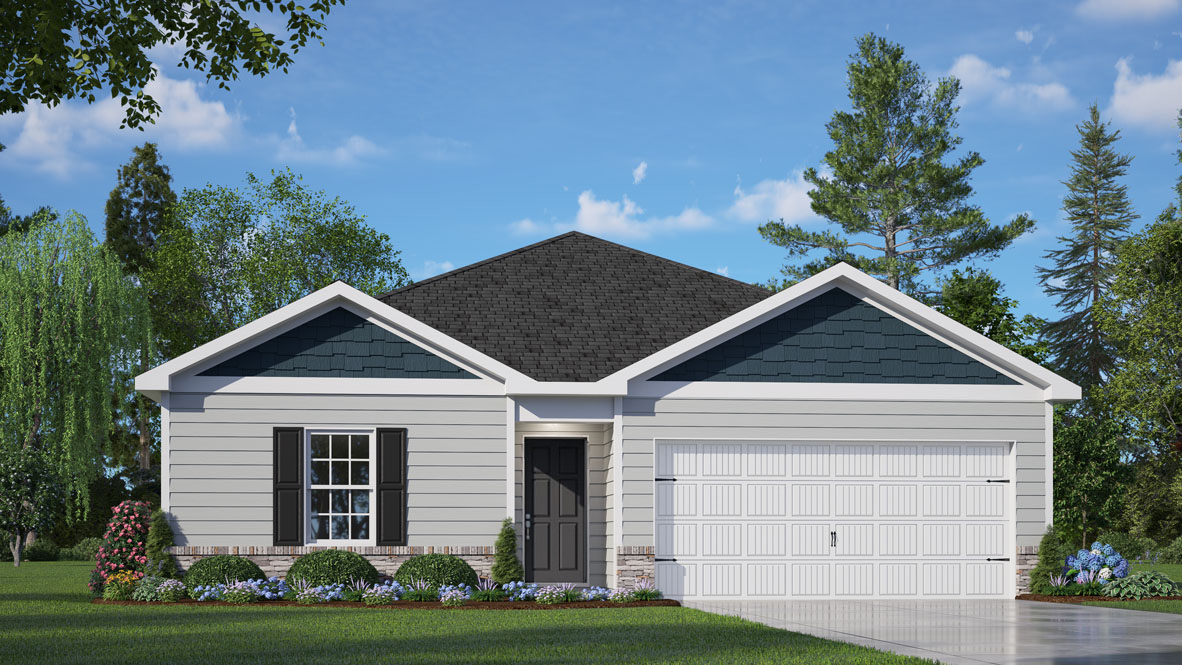 Exterior home rendering