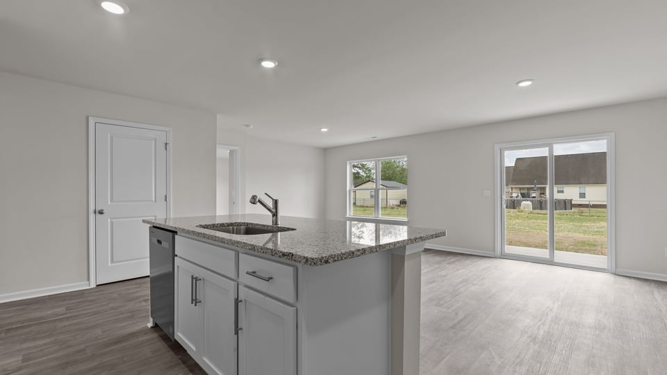 side kitchen view