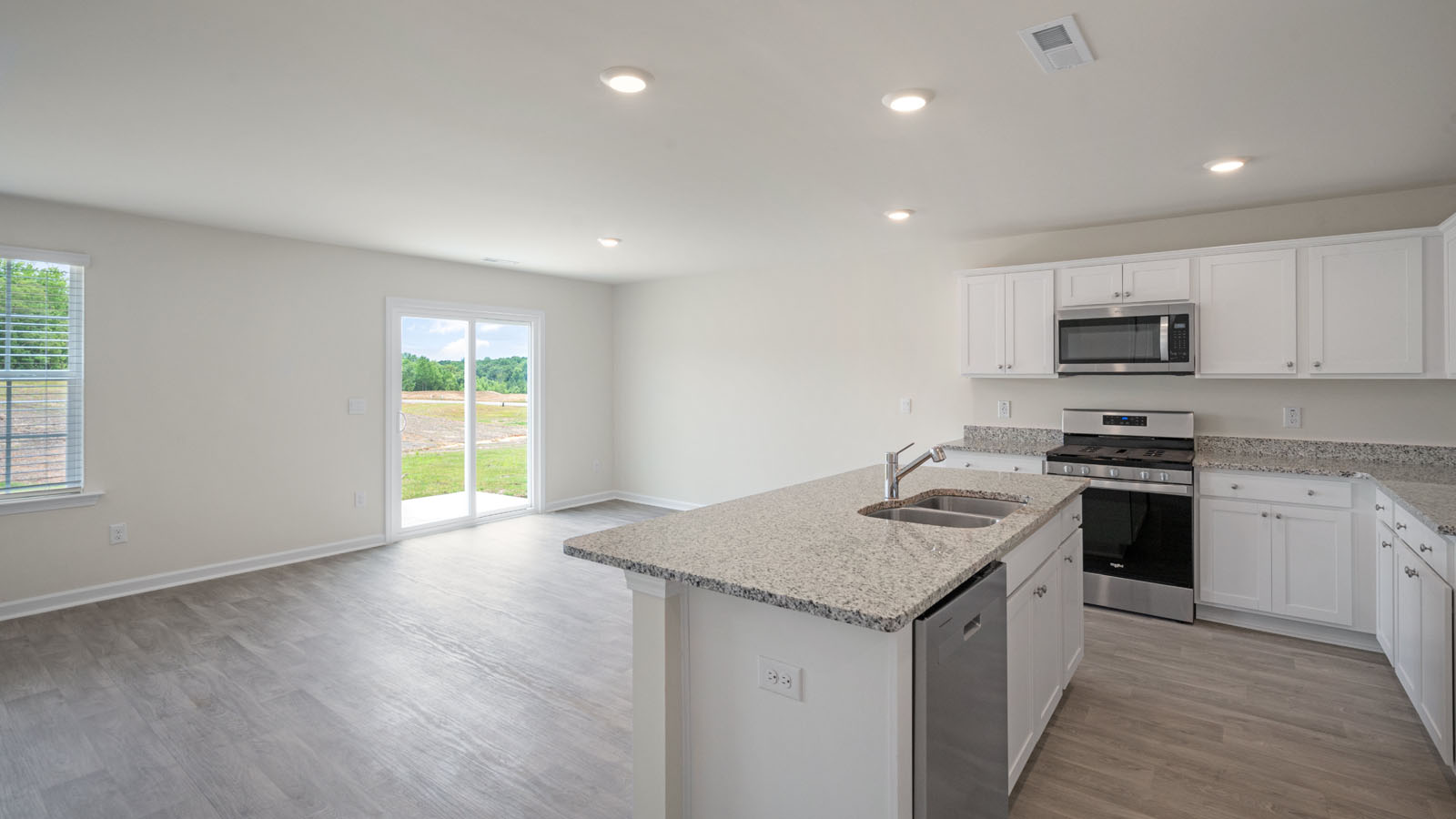 side kitchen view