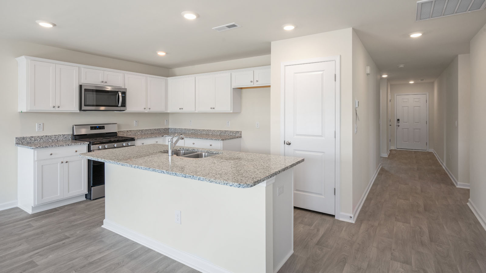 front kitchen view