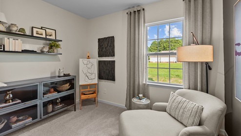 loft located upstairs