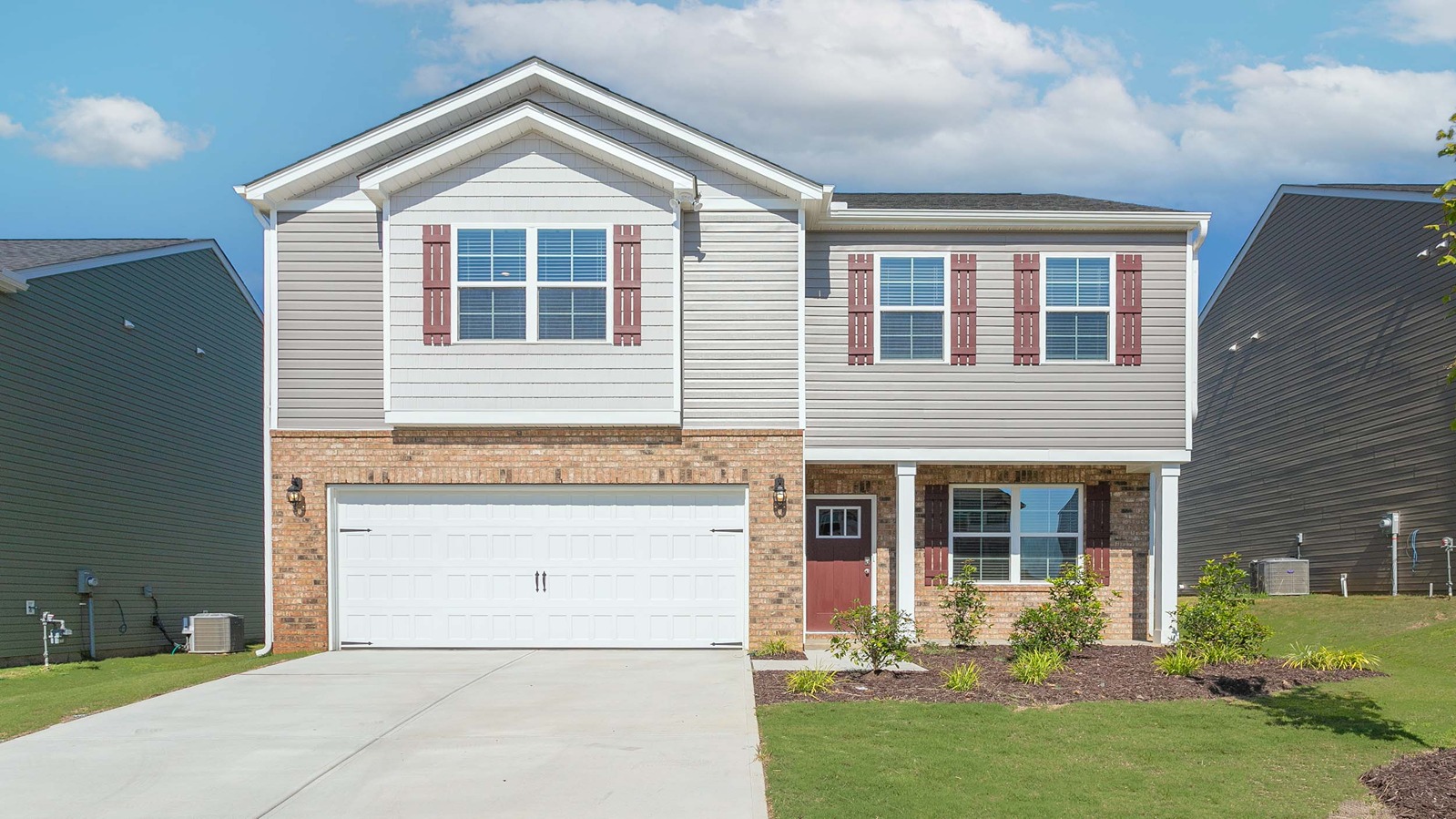 The Penwell featured at The Preserve at Kinsley offers a 2 story 2 car garage 3 bedroom 2 full baths 1 half bathroom single family home