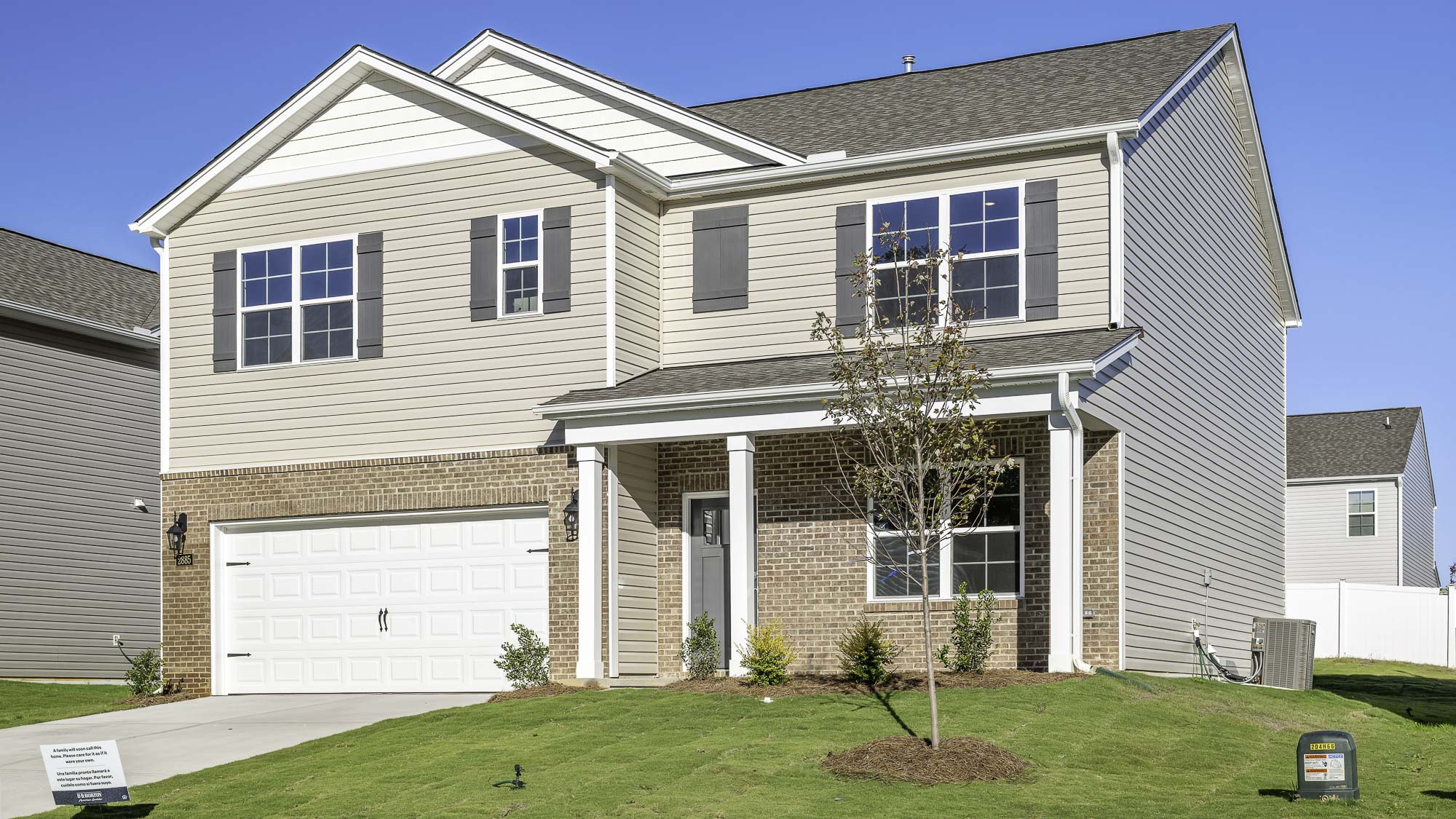The Hayden featured at The Preserve at Kinsley offers a 2 story 2 car garage 5 bedroom 3 full bathrooms singe family home