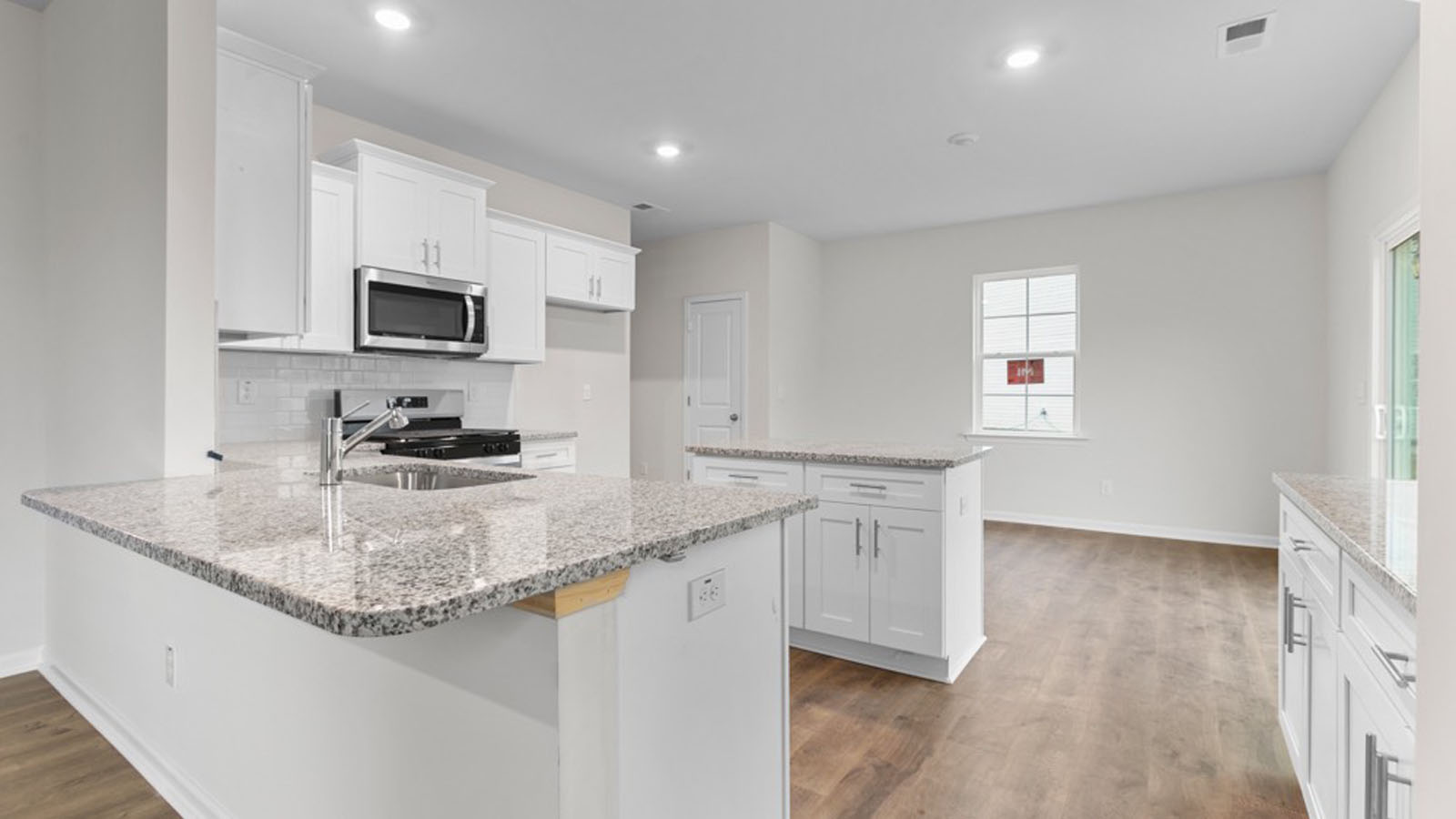 quartz kitchen island