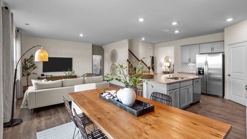 breakfast area
