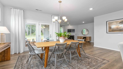 breakfast area