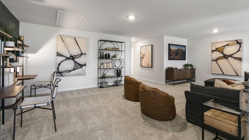 loft located upstairs
