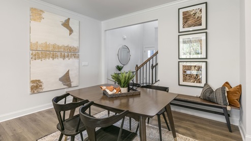 breakfast area