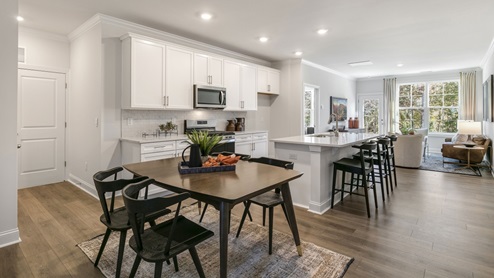 breakfast area