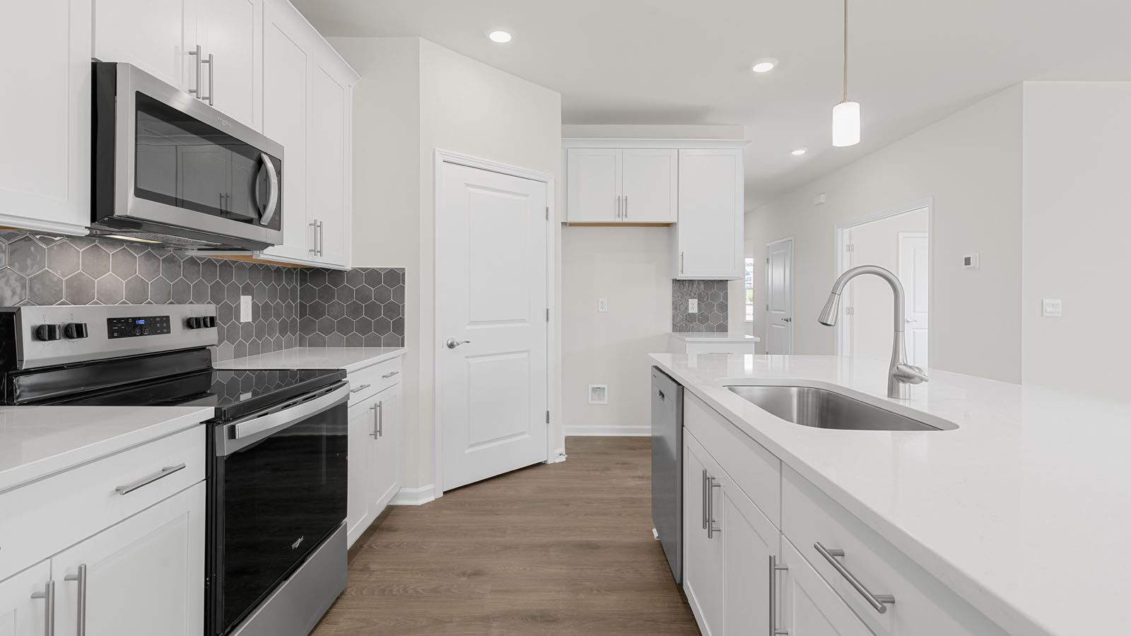 kitchen with stainless steel appliances