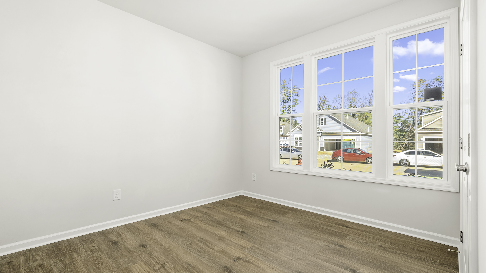 bedroom located at the front of the home