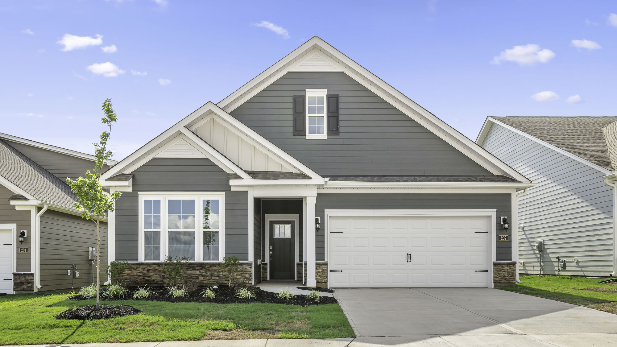 exterior of actual home