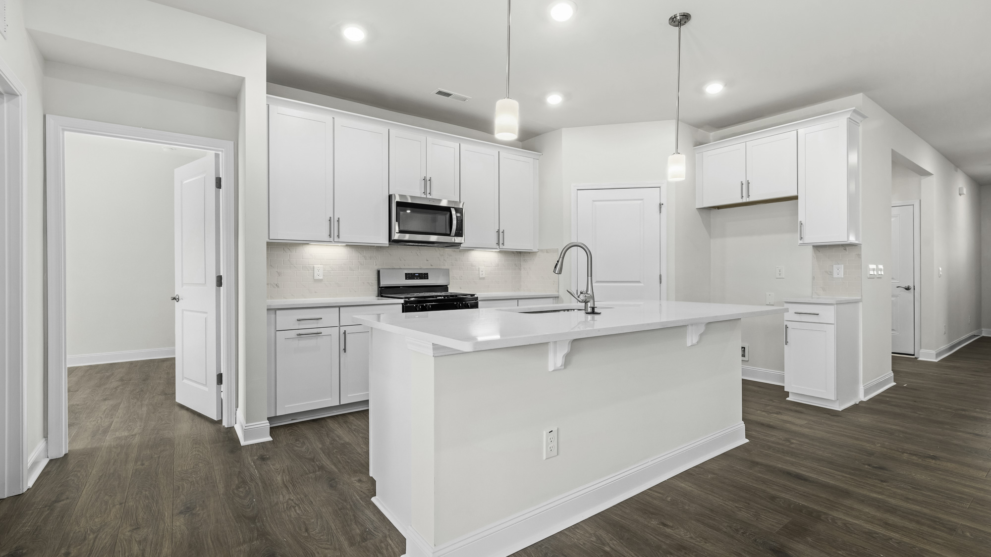 front kitchen view