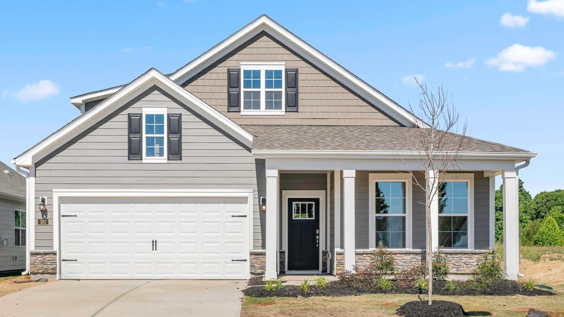 exterior model home