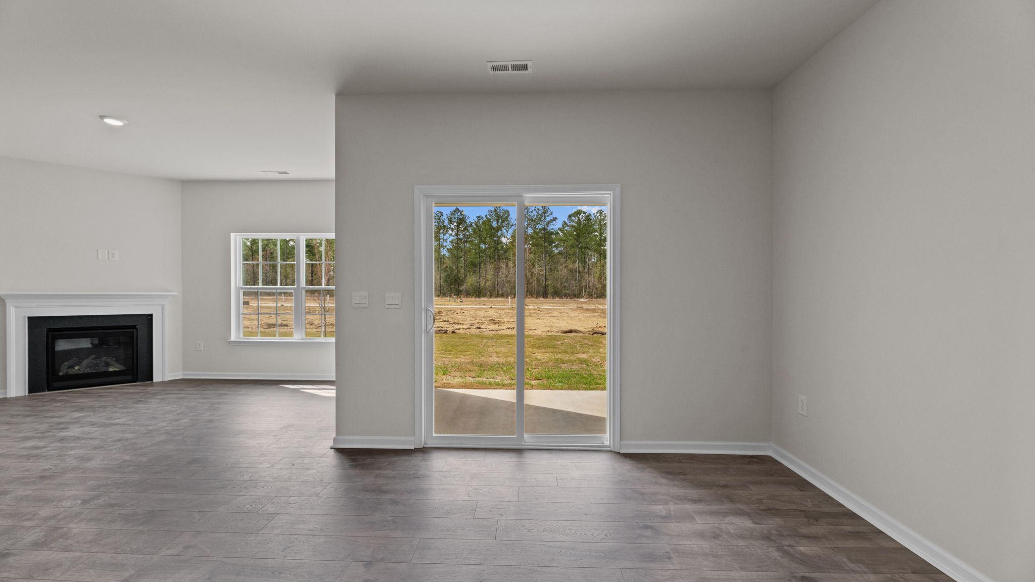 breakfast area with revwood flooring