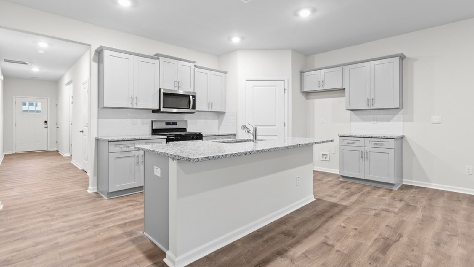 side kitchen view