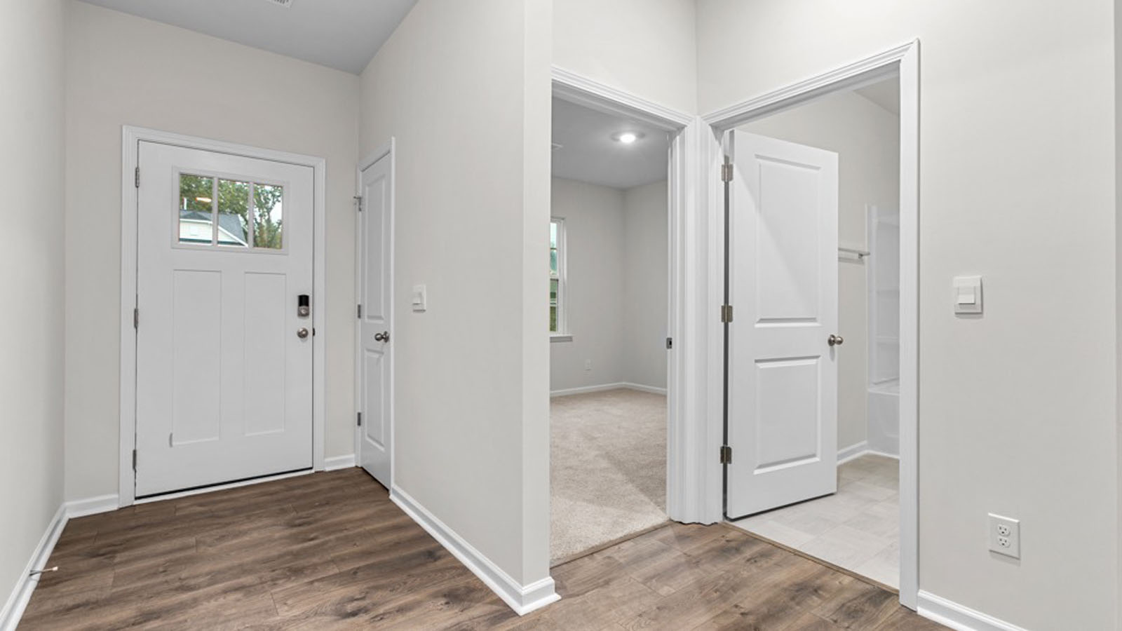 front door entrance to home