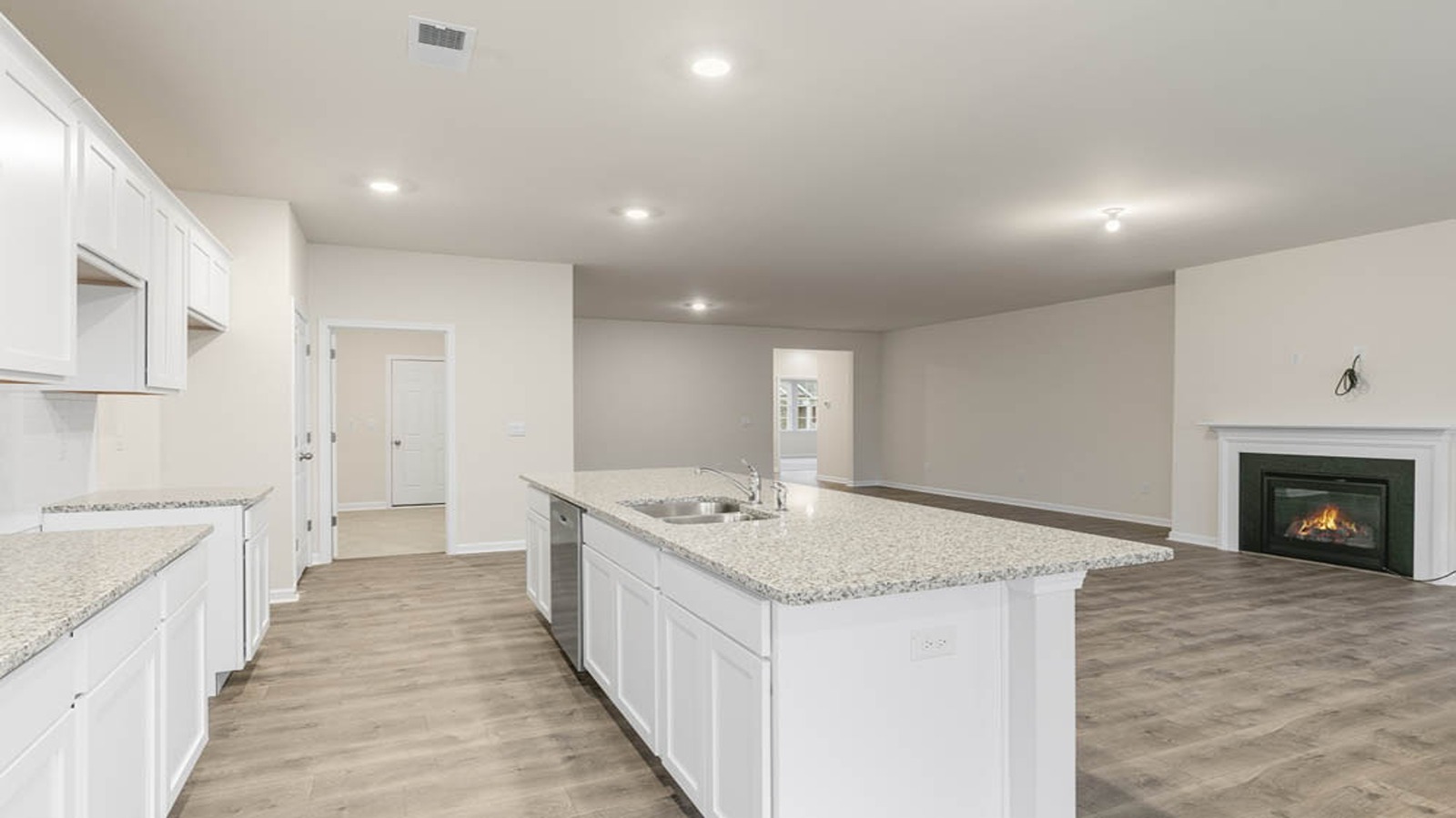 middle kitchen view