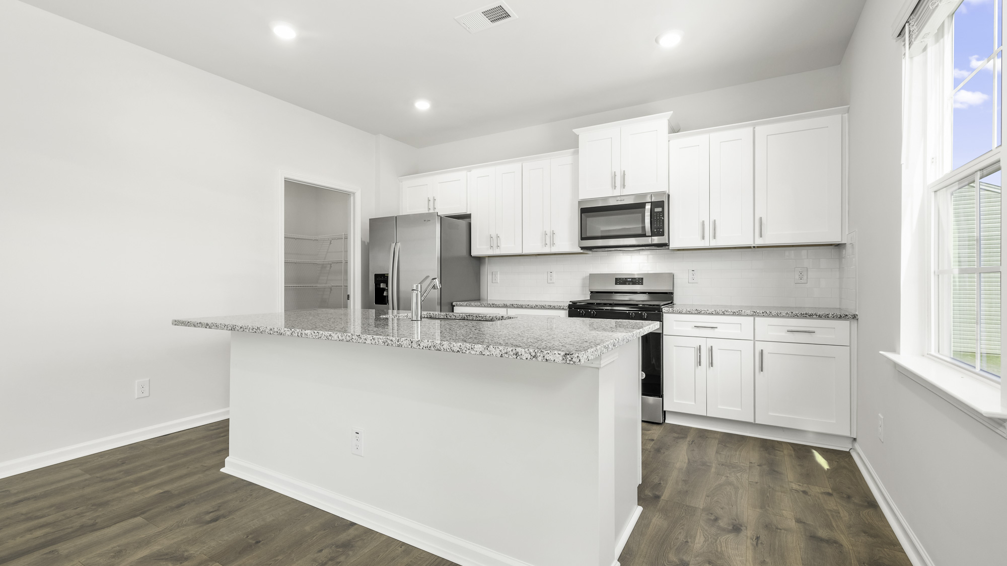 front kitchen view