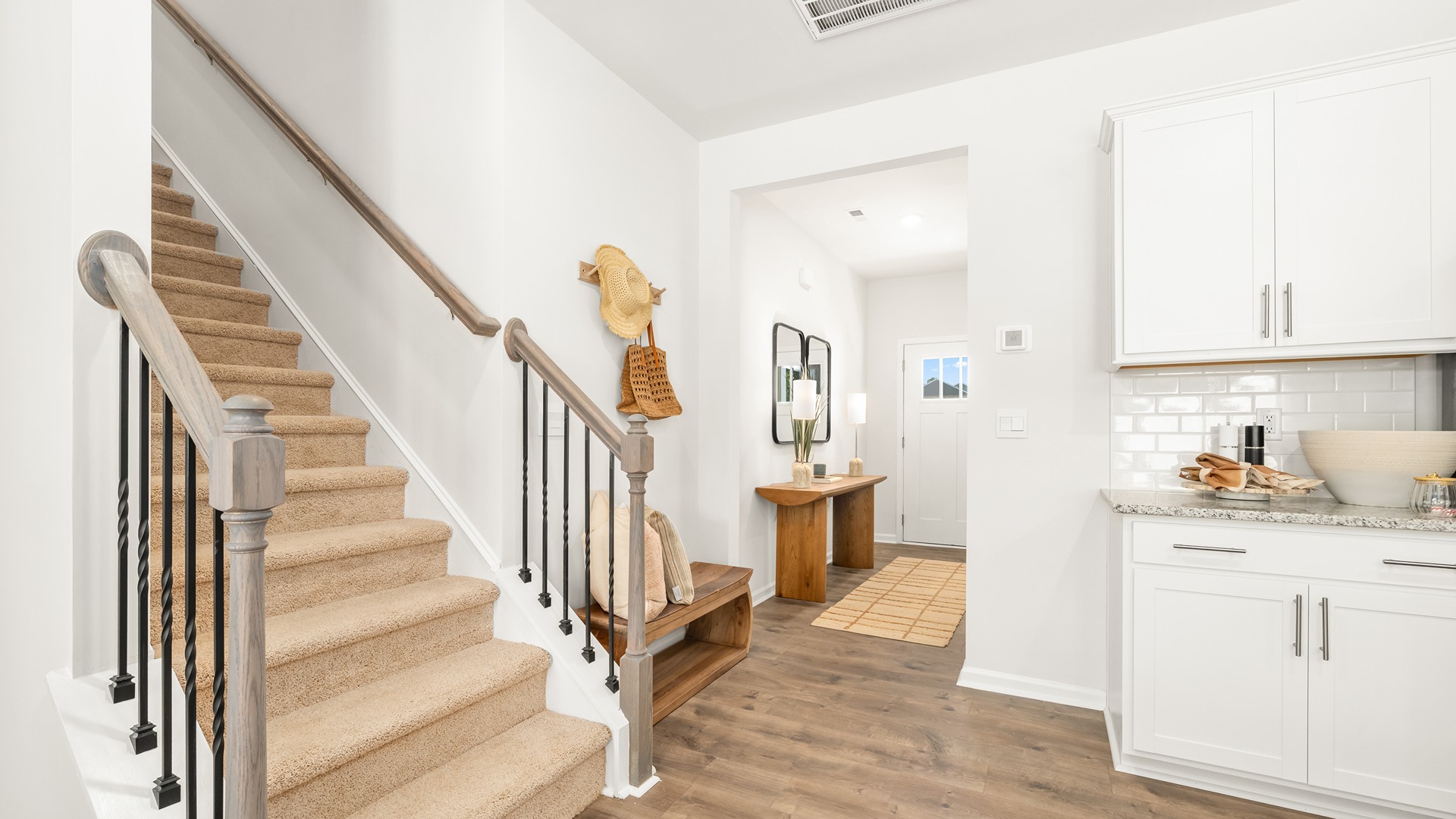 entrance to second floor