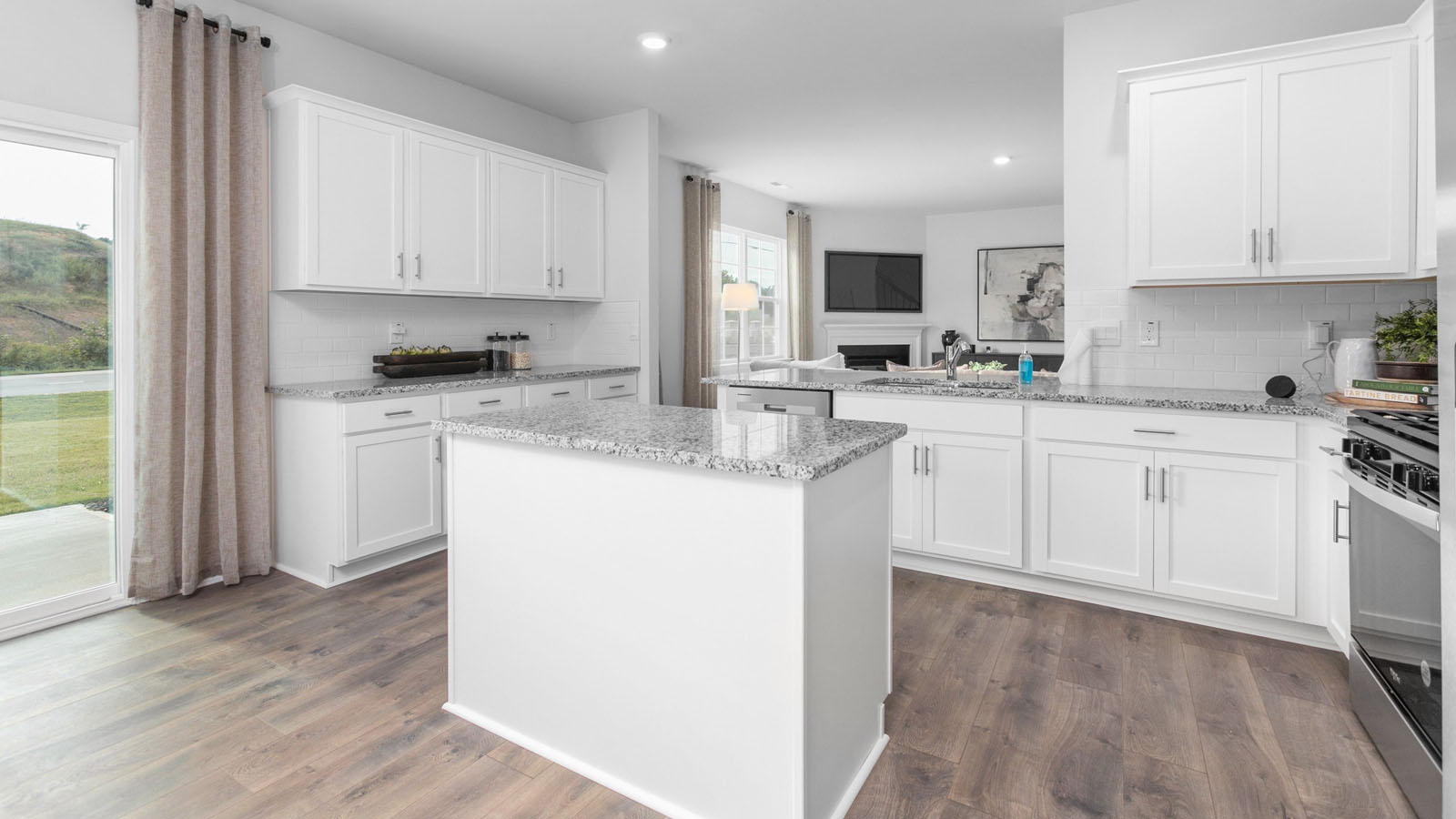 kitchen with outdoor access