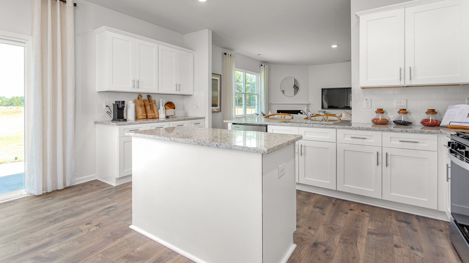 front kitchen view