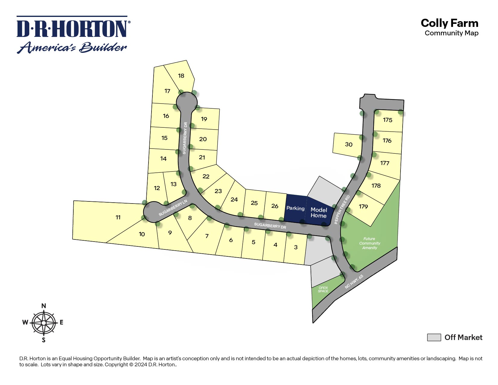 Static Lot Map