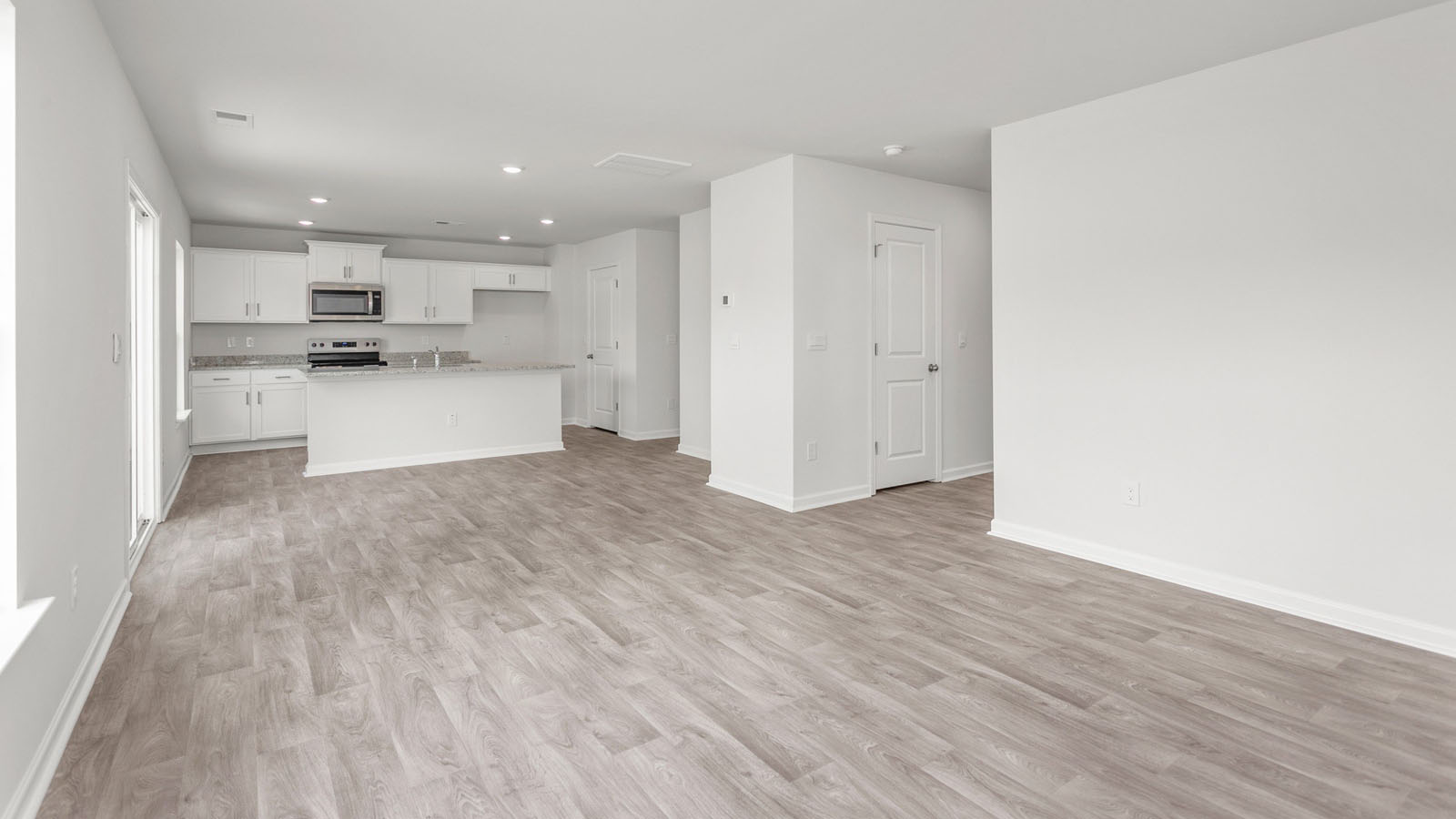 Open concept living room