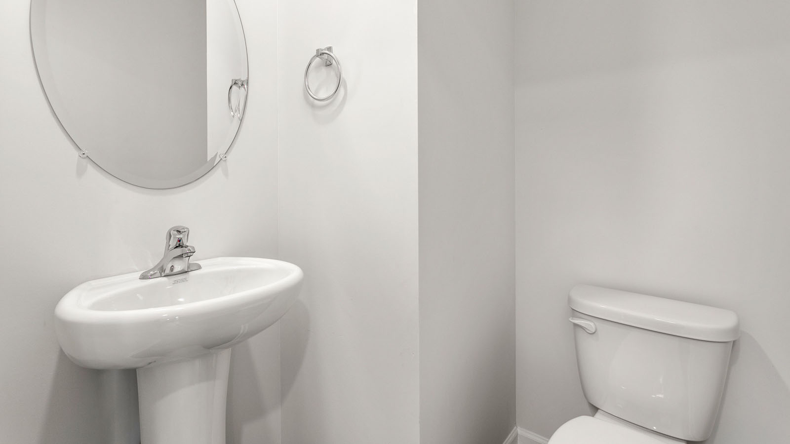 bathroom with pedastool sink