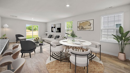 breakfast area