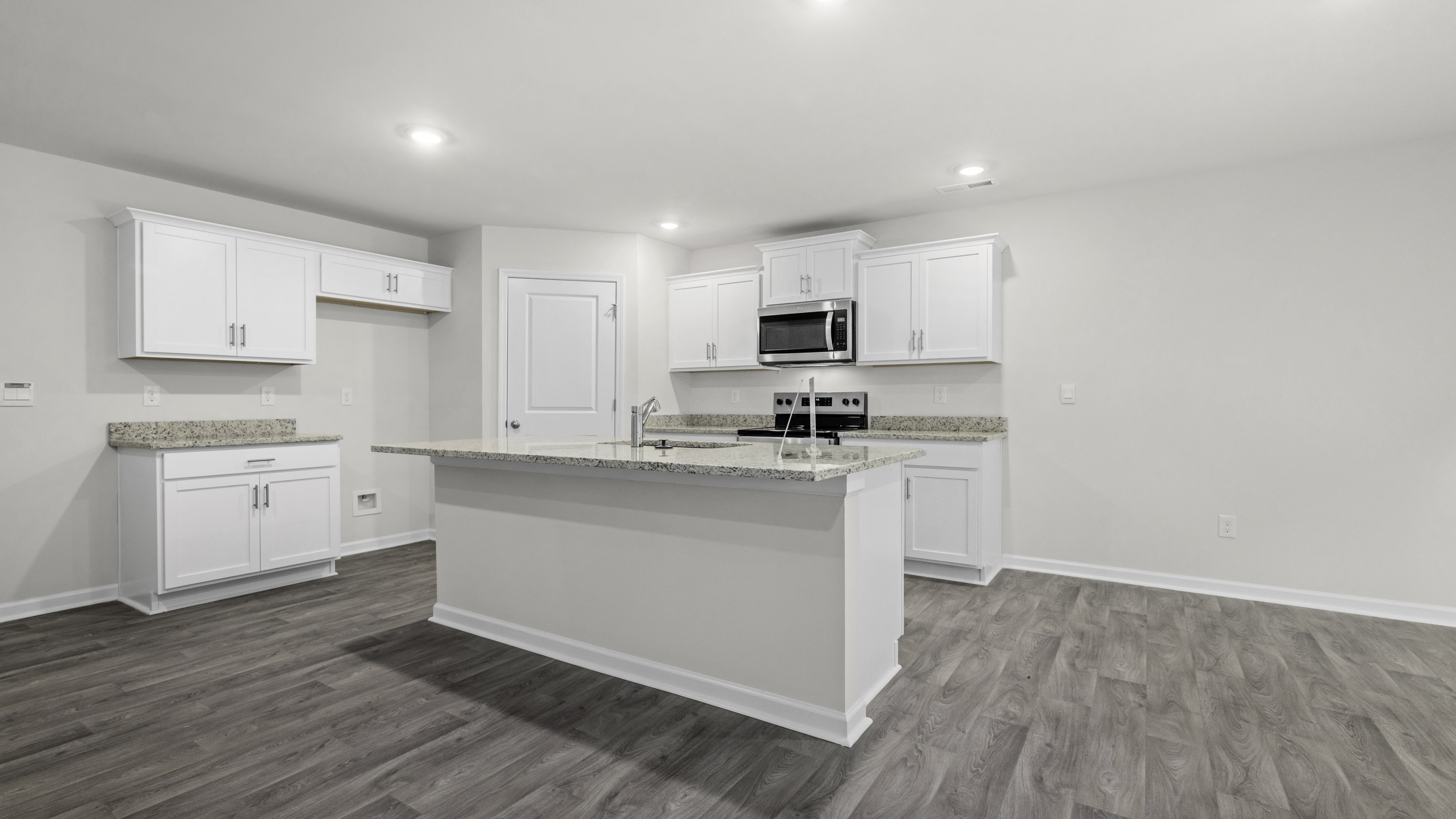 kitchen with island