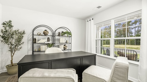 *photos are of model home
