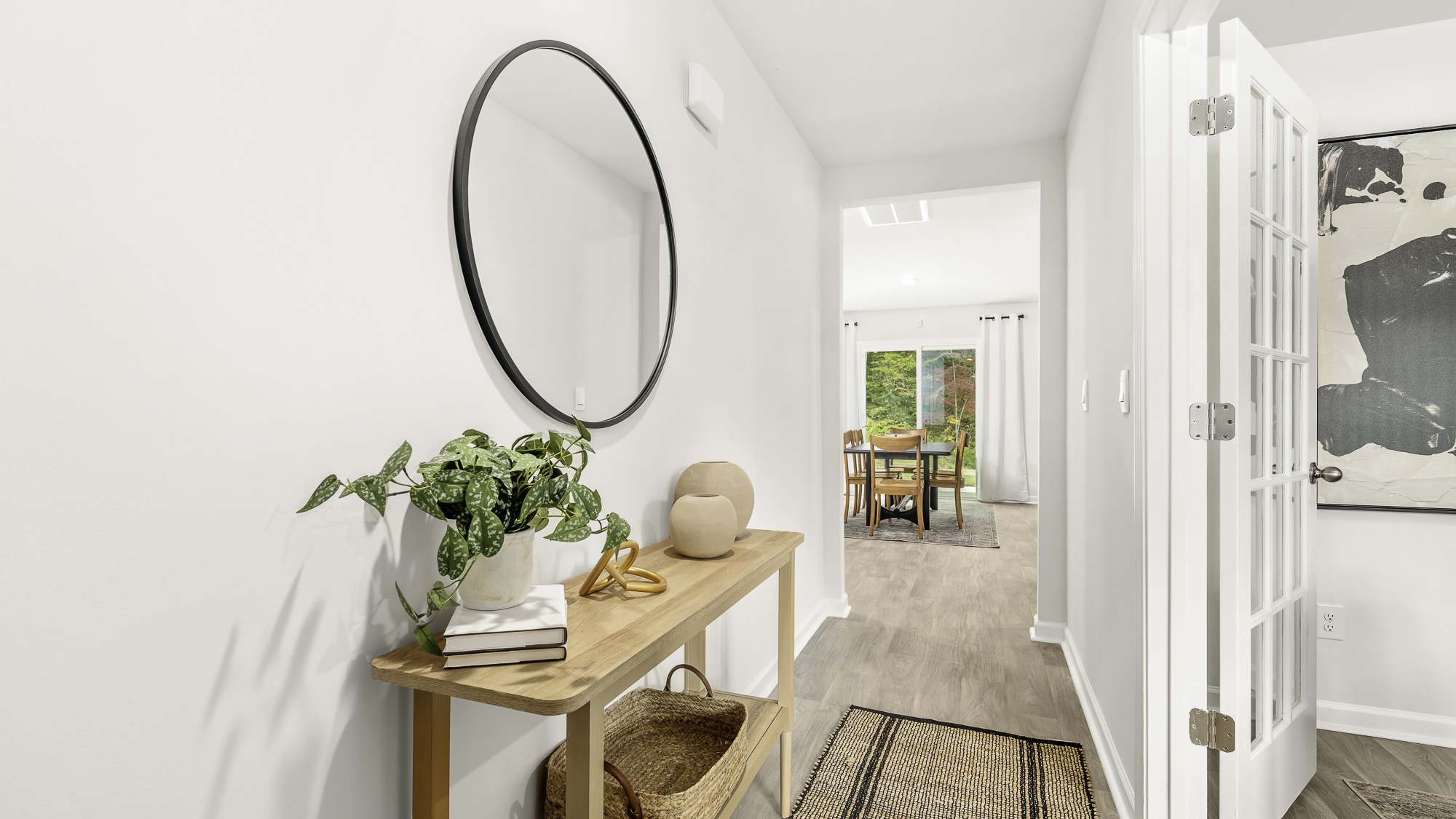 *photos are of model home