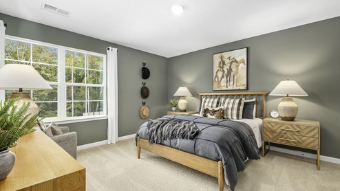 *photos are of model home