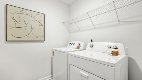 *photos are of model home