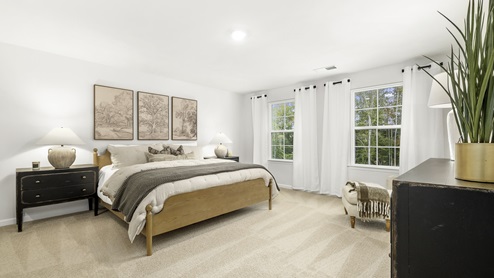 *photos are of model home