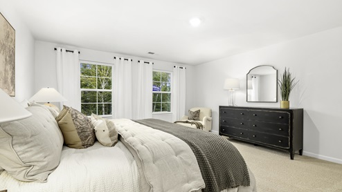 *photos are of model home