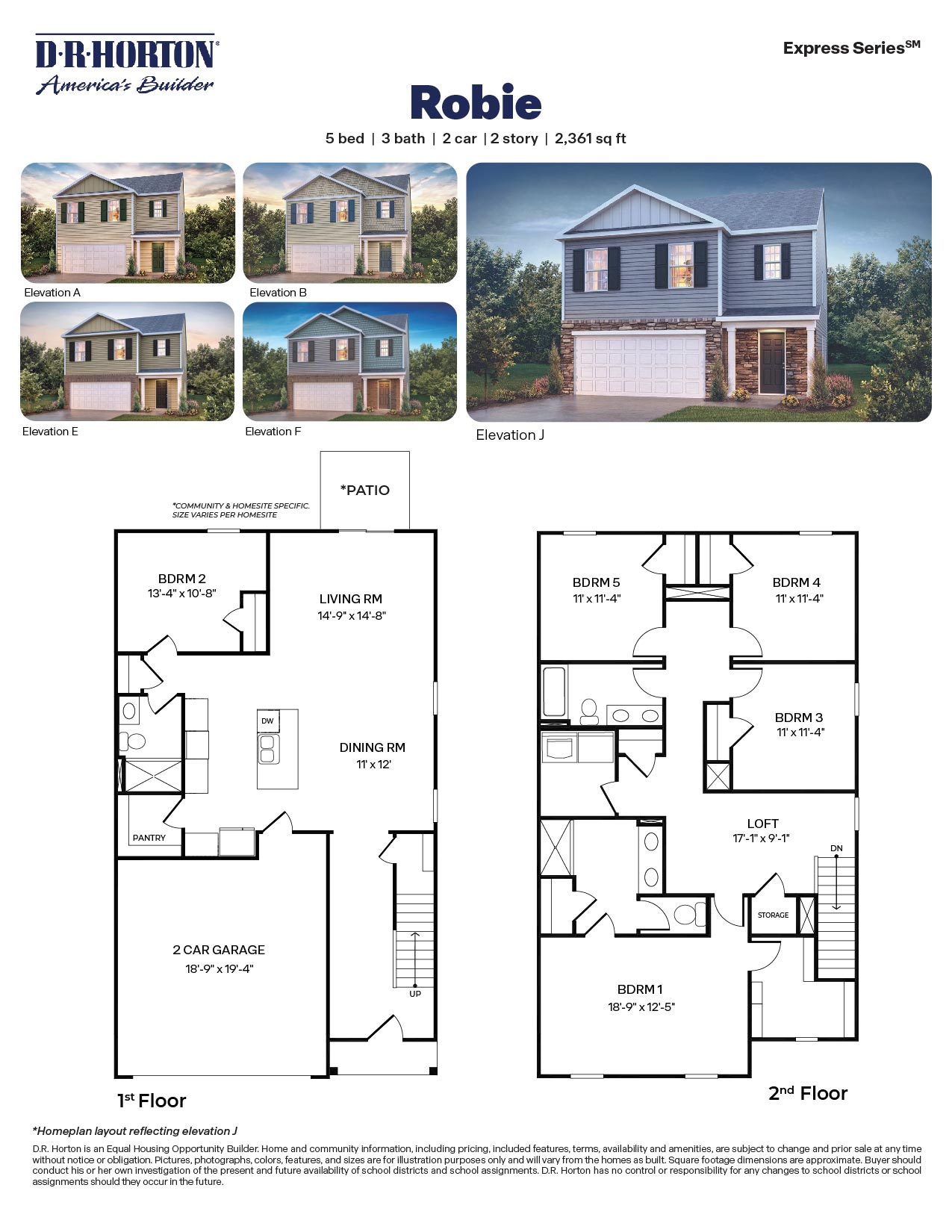Robie Floorplan