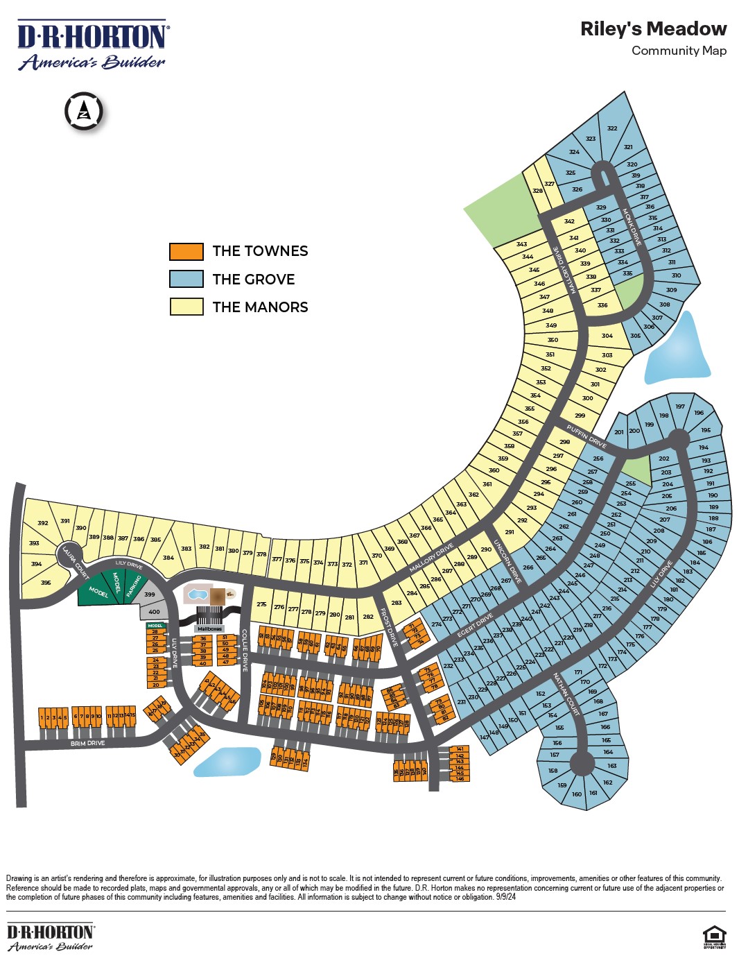 Static Lot Map